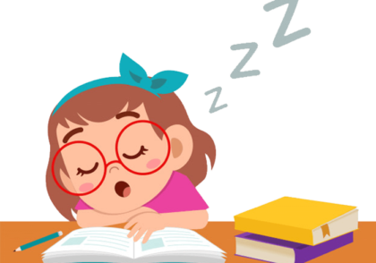 رفع خواب آلودگی هنگام درس خواندن